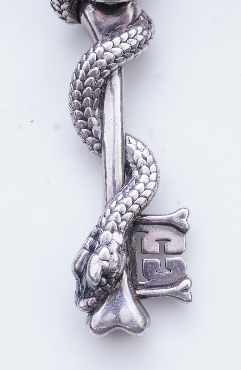 Theo Fennell, a silver pendant, circa 2010